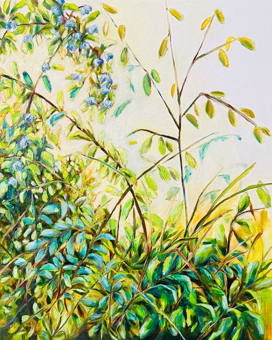 "Sólsetur/Sunset" - Ingibjörg Hauksdóttir